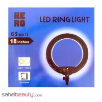 رینگ لایت هیرو ۶۵ وات مدل ۱۸INCH LED